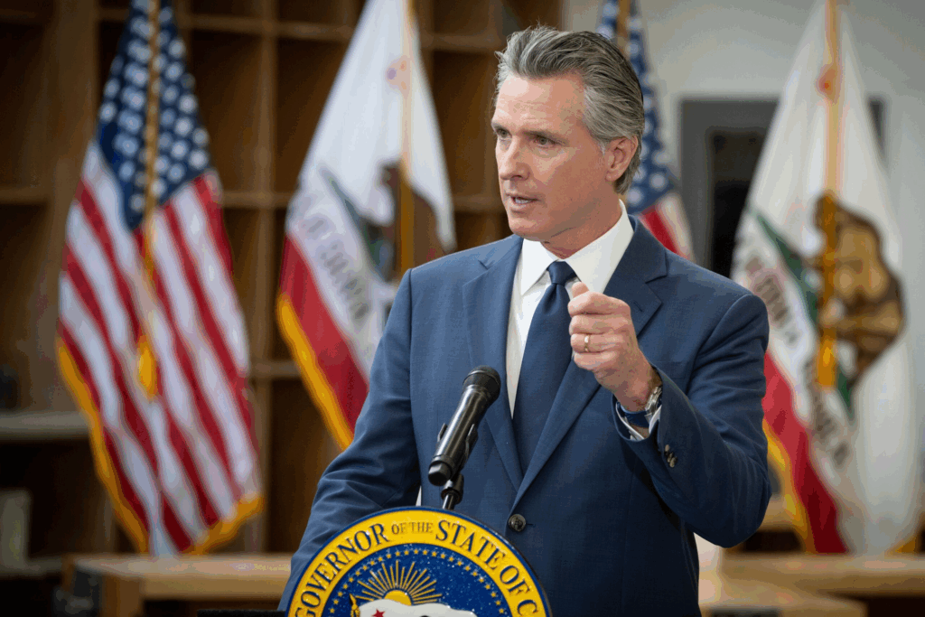 image-38-1024x683 Gavin Newsom: O Governador da Califórnia Que Enfrenta Trump em Meio a Crise Migratória